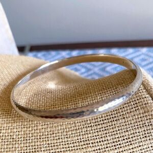 Silpada Sterling Silver Back to Basics Bangle Bracelet B2880